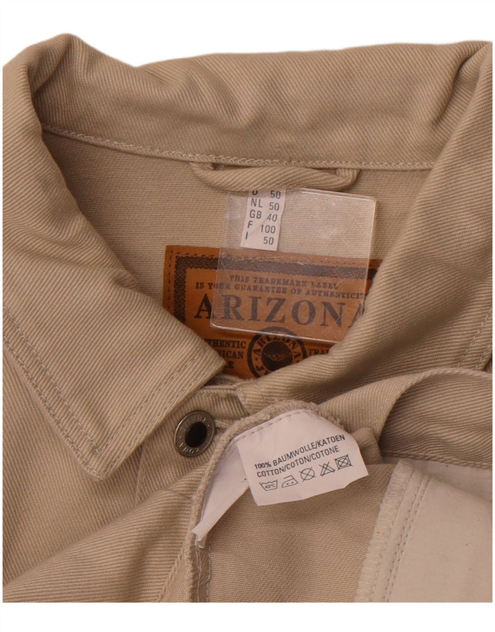Jachetă de blugi pentru bărbați ARIZONA UK 40 mare, bej, bumbac