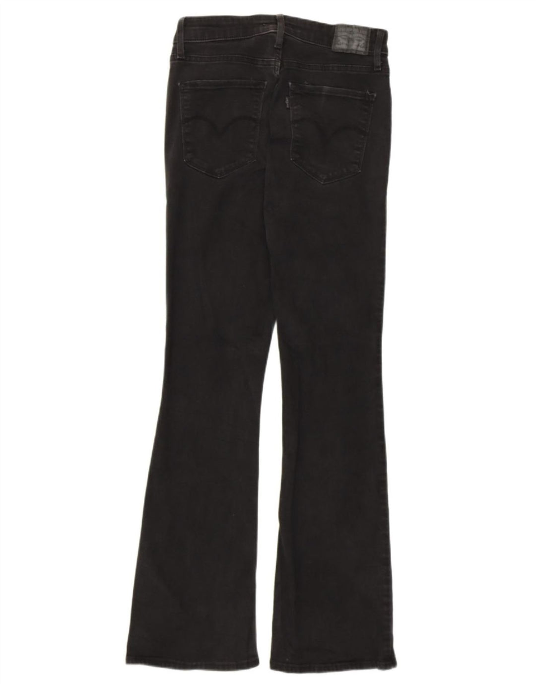 Blugi bootcut cu talie înaltă LEVI'S 725, W29 L32, bumbac negru