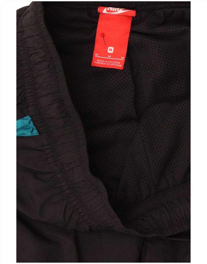 Pantaloni de trening grafic pentru bărbați NIKE Pantaloni de jogging, mediu negru, color block