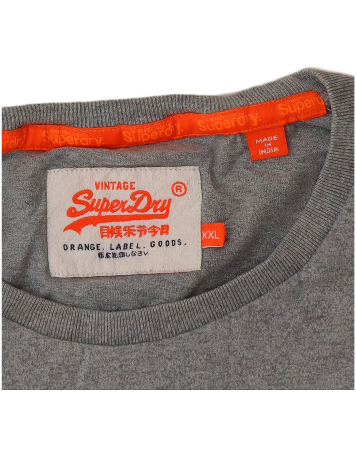 Tricou Superdry pentru bărbați Top 2XL gri