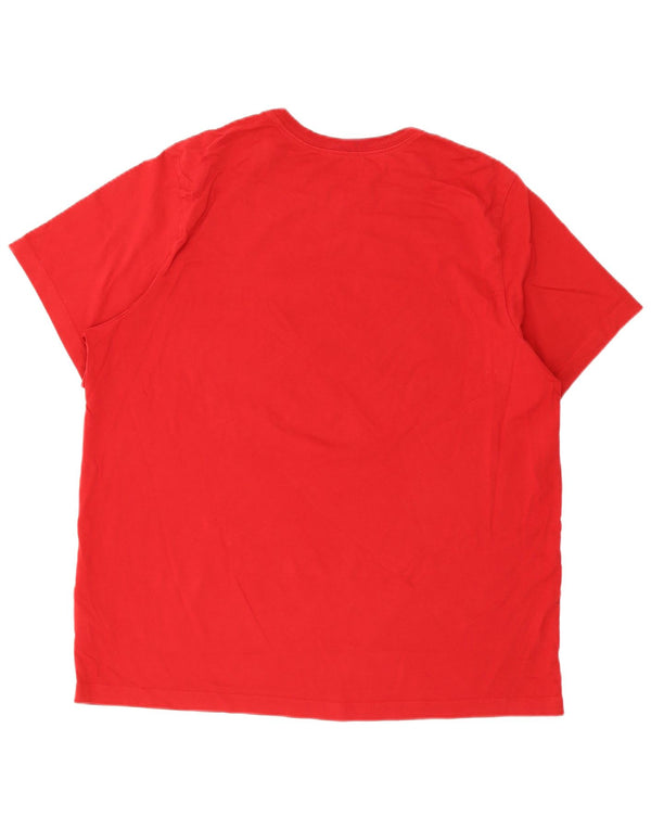 Tricou grafic Jordan pentru bărbați Top 2XL bumbac roșu