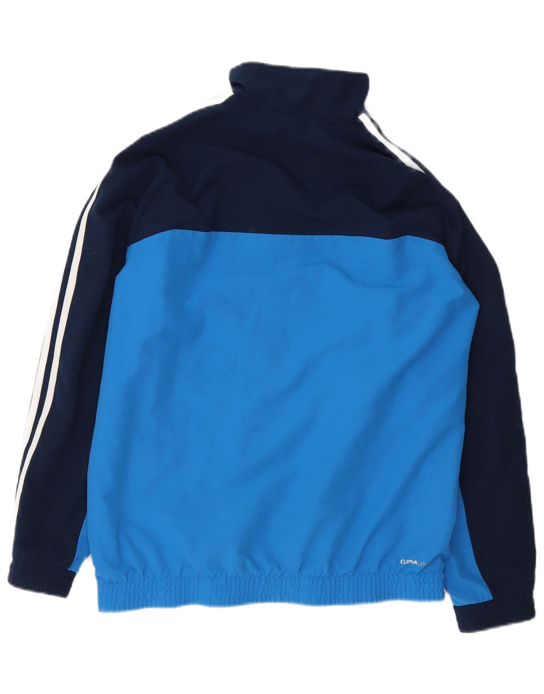 Jachetă de top pentru trening Climalite Adidas băieți 13-14 ani, albastru, color block