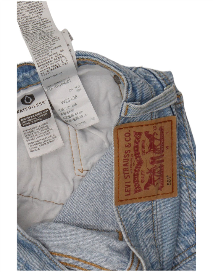 Blugi drepti 501 pentru femei Levi's W25 L28 Bumbac albastru