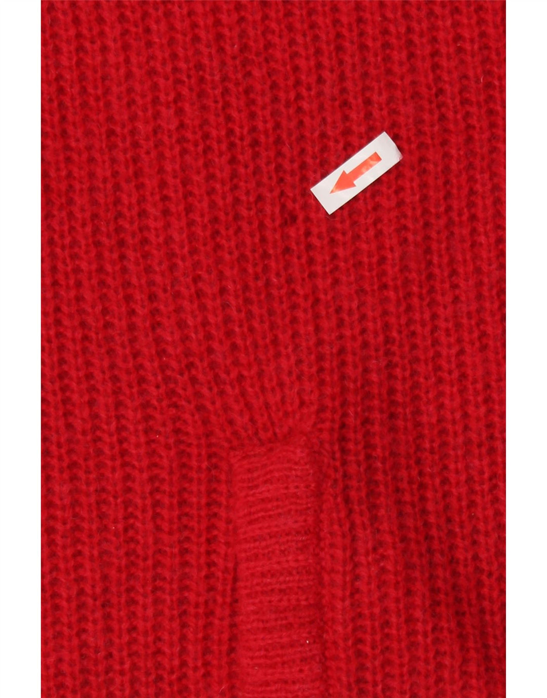 Pulover Cardigan Vintage pentru femei UK 16 Large Red