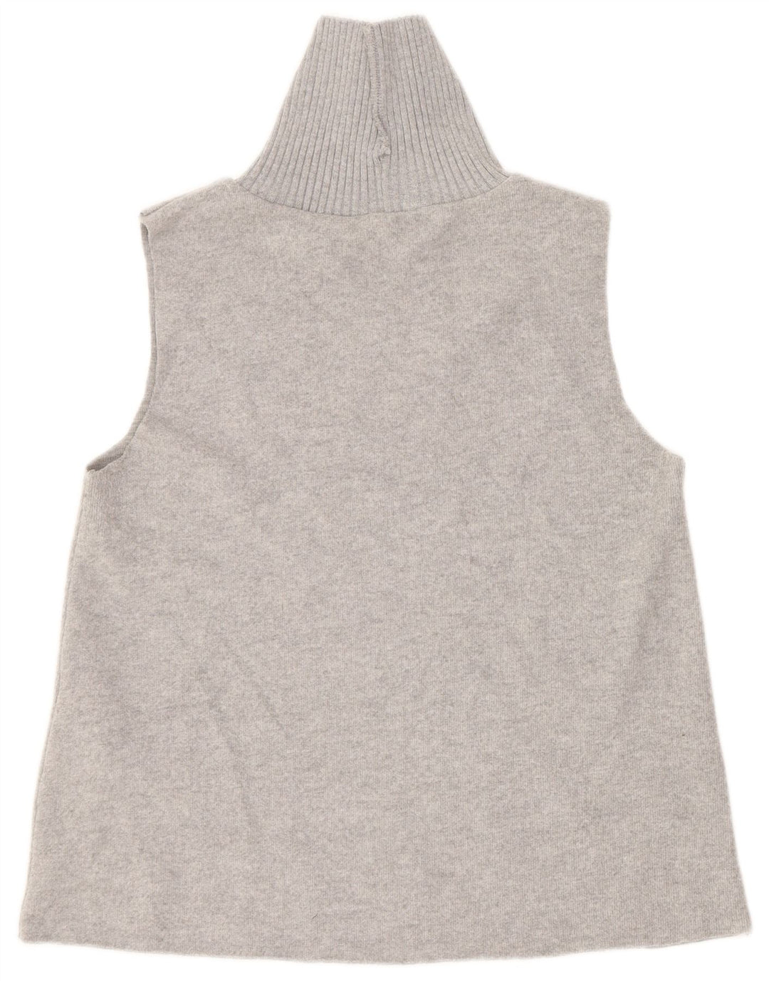 Vest Vest Top Femei Zara UK 12 Medium Gri Poliester