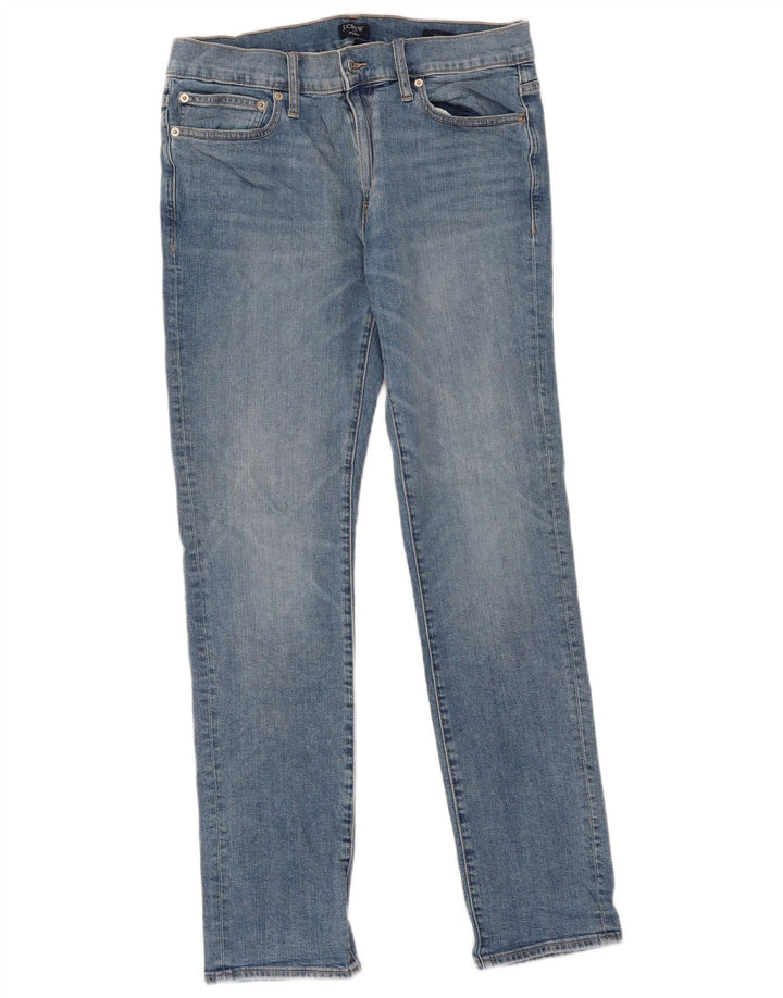 Blugi subțiri pentru femei J. Crew L31 L32 Bumbac albastru
