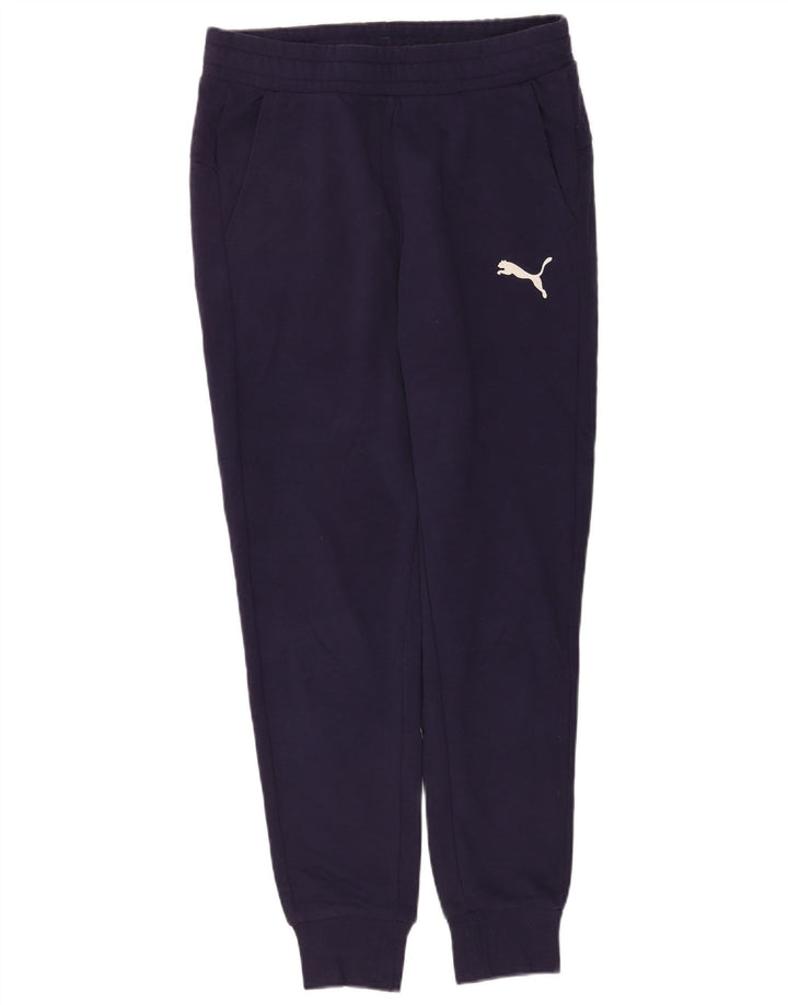 Pantaloni de trening Puma pentru bărbați Pantaloni de jogging, mediu, bleumarin, bumbac