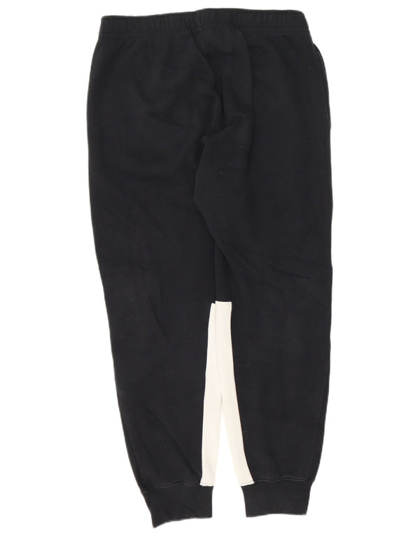 Pantaloni de trening pentru bărbați Nike Pantaloni de jogging, mediu negru, bumbac color bloc