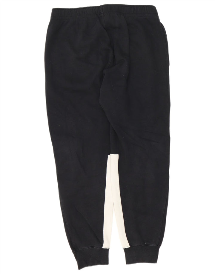 Pantaloni de trening pentru bărbați Nike Pantaloni de jogging, mediu negru, bumbac color bloc