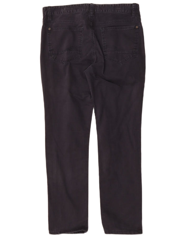 Fat Face Pantaloni Drepți Casual Bărbați L34 L29 Bumbac bleumarin