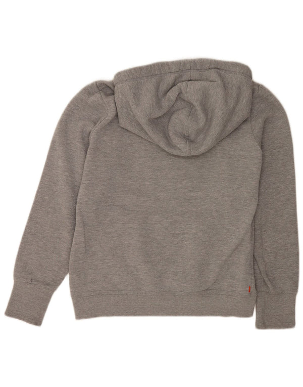 Pulover Superdry pentru damă, cu grafică, UK 16, mare, gri bumbac