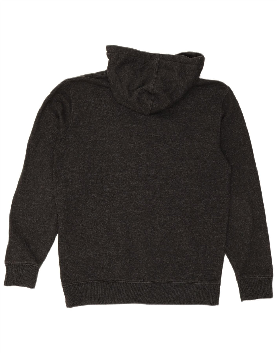 VANS Pulover cu capota cu fermoar grafic pentru bărbați, bumbac, gri mic