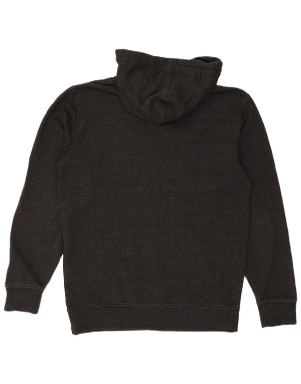 VANS Mens Graphic Zip Hoodie Sweater Small Grey Cotton