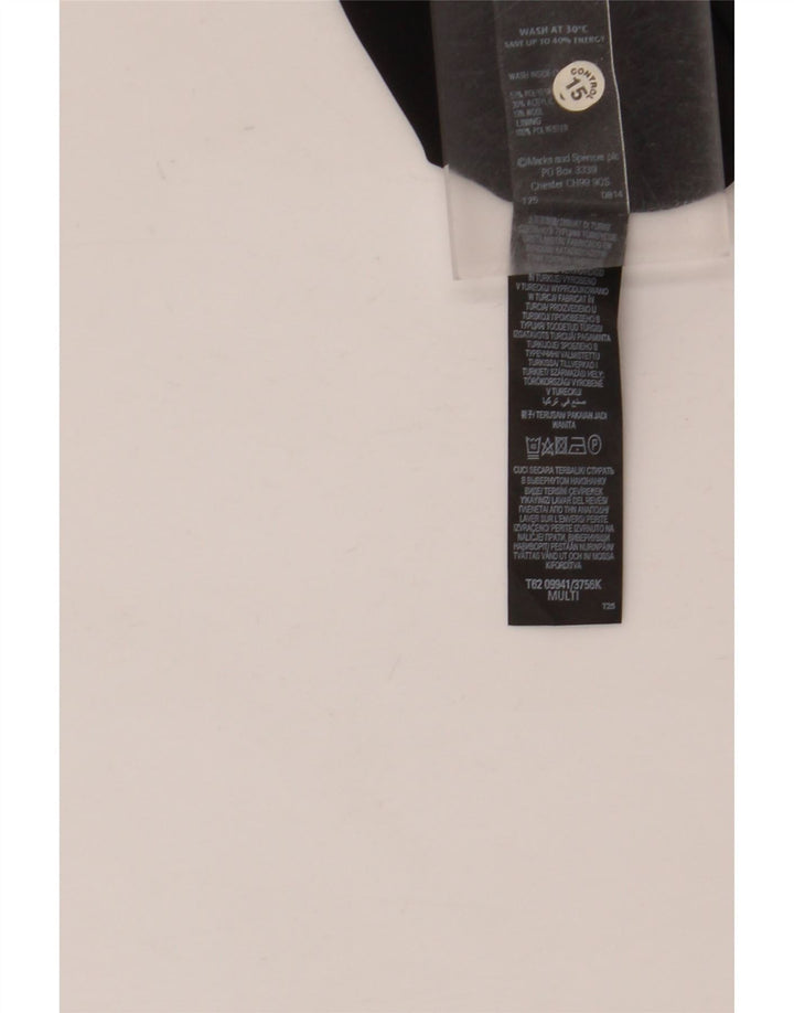 Rochie A-Line pentru femei Marks & Spencer UK 8 Poliester multicolor mic