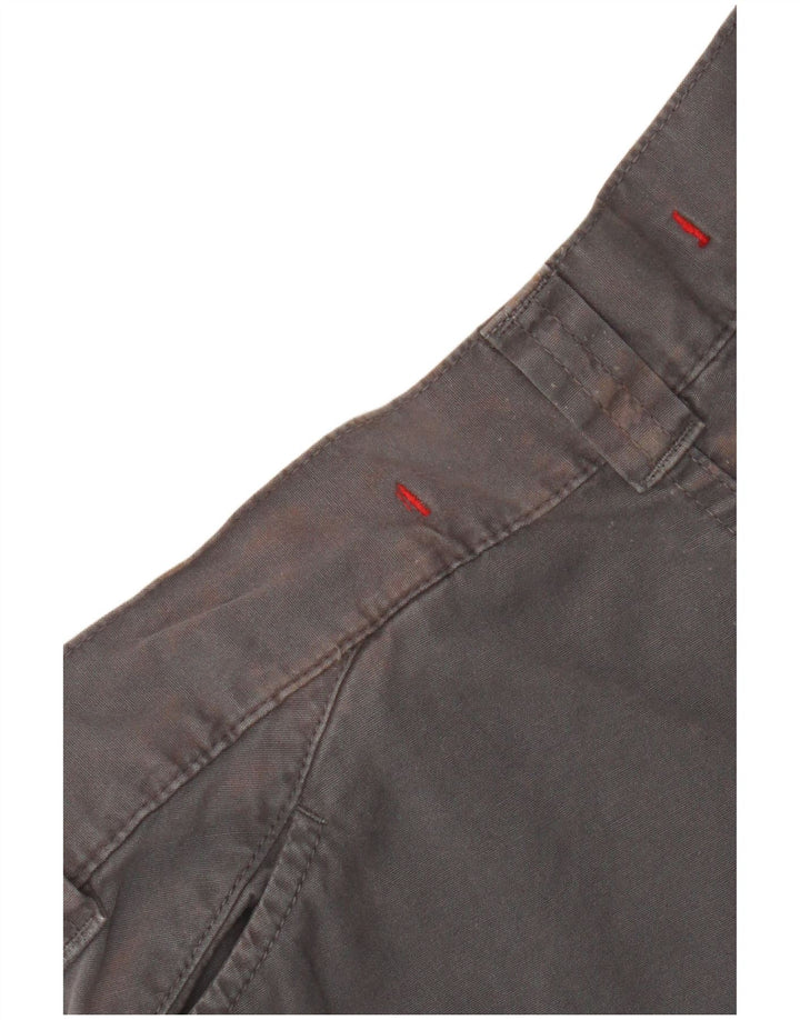 Pantaloni cargo drepti pentru bărbați Trussardi IT 48 Medium W32 L32 Gri