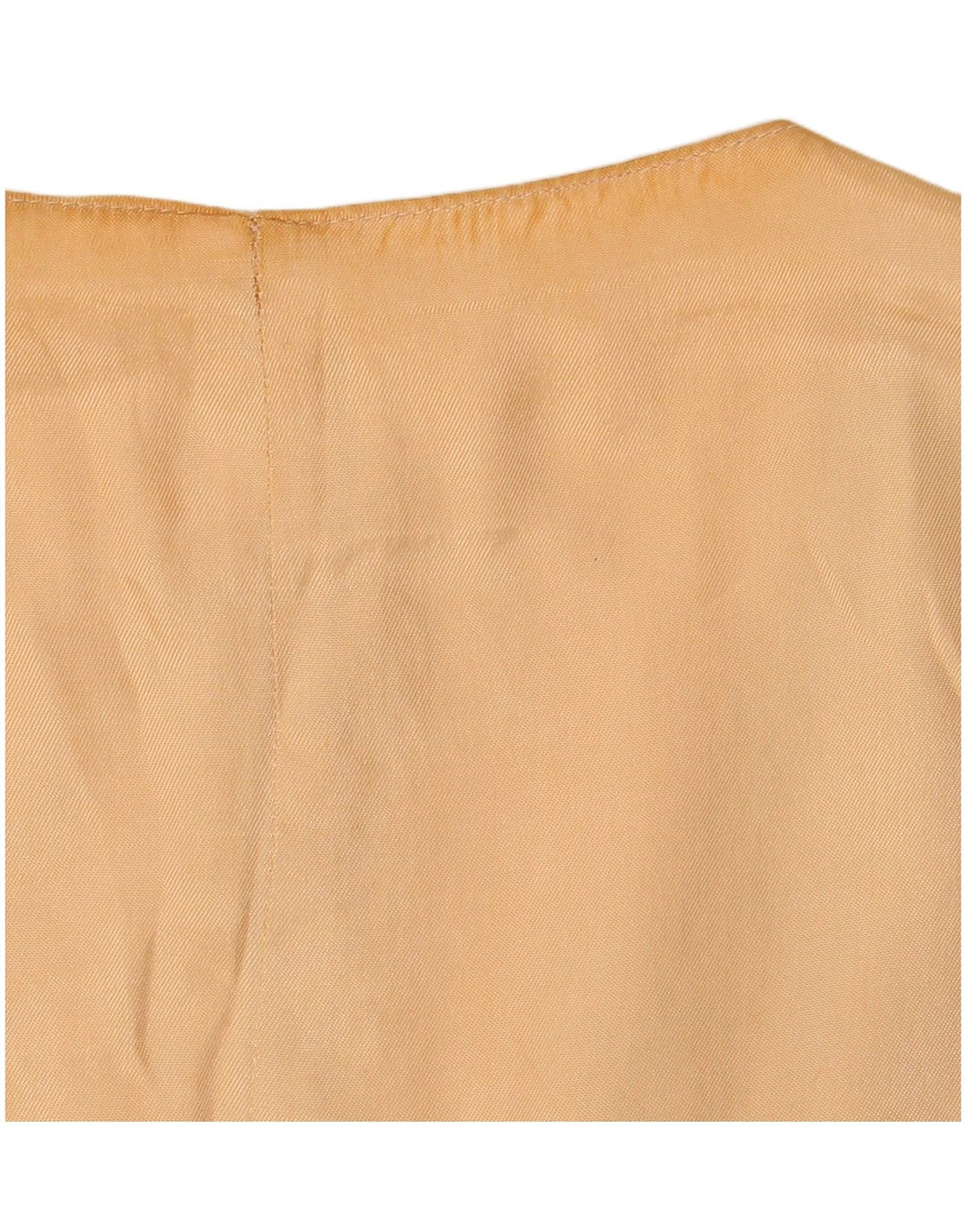 Vestă vintage pentru femei UK 18 XL poliester geometric bej