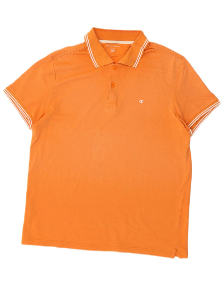 Tricou polo pentru bărbați CHAMPION Easy Fit, portocaliu mare
