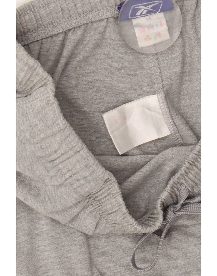 Pantaloni de trening Capri pentru femei Reebok UK 14 Large Gri