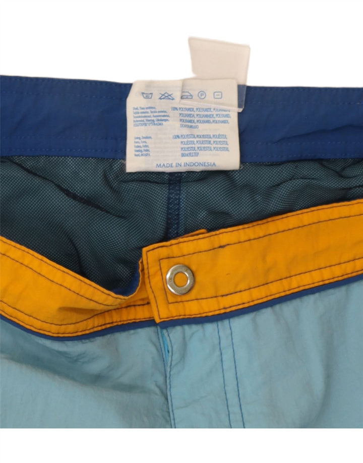 Pantaloni scurți de înot Champion pentru bărbați, albastru mediu, poliester color bloc