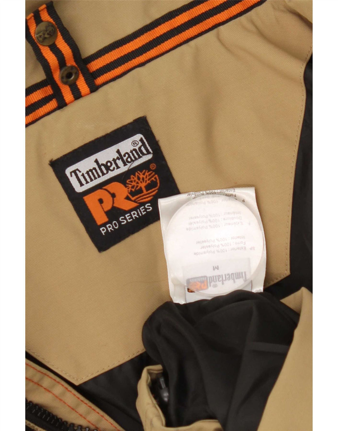 Jachetă cu glugă pentru bărbați Timberland UK 38, nailon, bej mediu