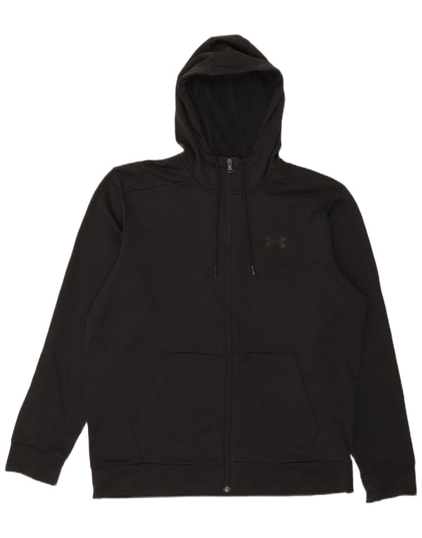 Pulover Under Armour pentru bărbați, cu fermoar, mare, negru