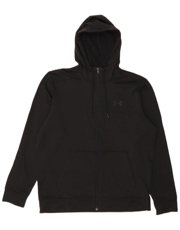 Pulover Under Armour pentru bărbați, cu fermoar, mare, negru
