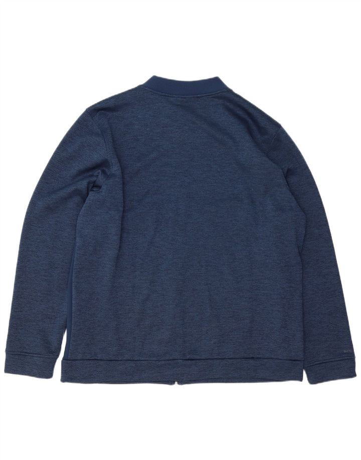 Jachetă de trening Under Armour Cold Gear pentru bărbați, 2XL, poliester bleumarin