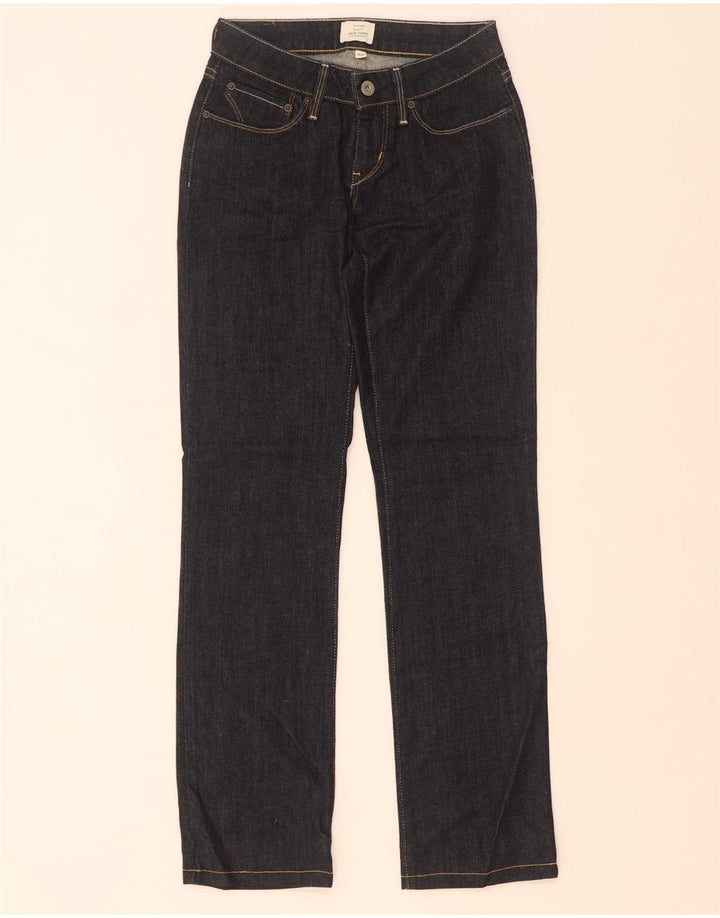 Blugi drepti Levi's Bold Curve pentru femei W25 L32 bumbac negru