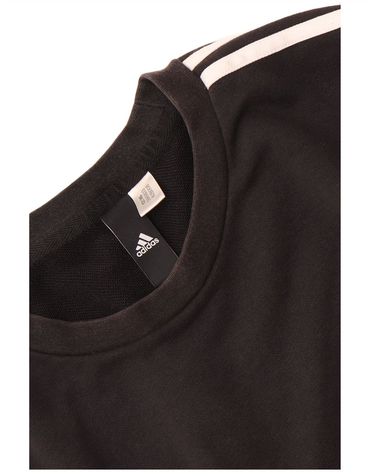 Hanorac pentru bărbați Adidas Jumper Medium Negru