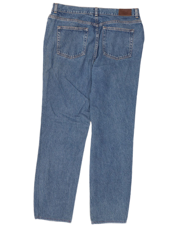 L.L.BEAN Blugi drepti pentru femei cu talie înaltă US 14 XL W32 L29 Bumbac albastru