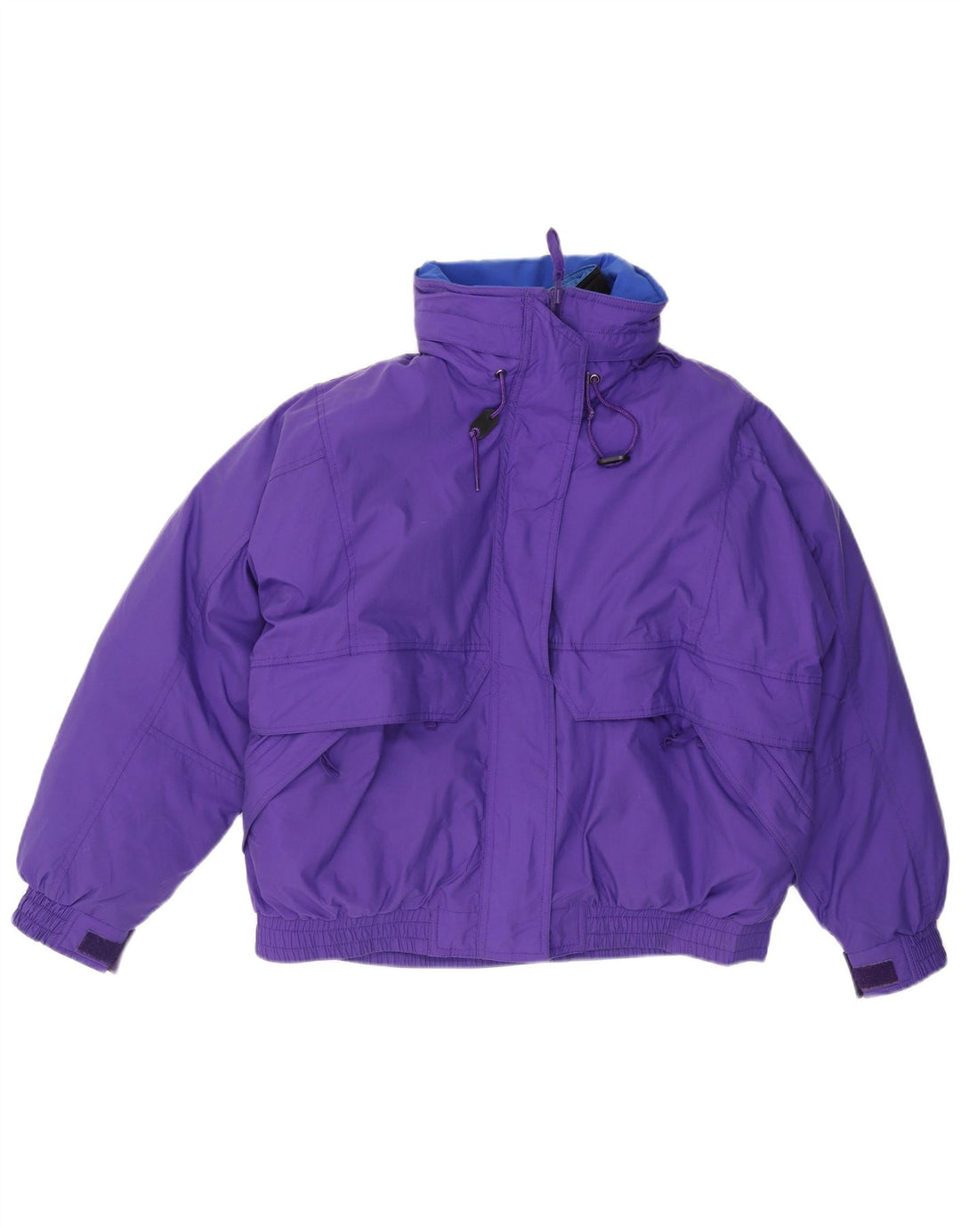 Jachetă căptușită cu glugă supradimensionată pentru femei Eddie Bauer UK 16 mare violet