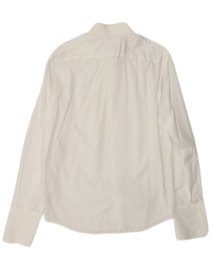 Cămașă formală pentru bărbați PIERRE CARDIN Mărimea 16 Bumbac mare cu dungi albe