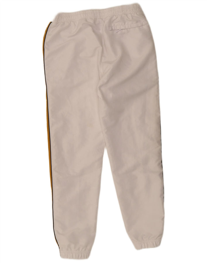Sergio Tacchini Pantaloni de trening pentru bărbați Pantaloni de jogging Mari Poliester alb