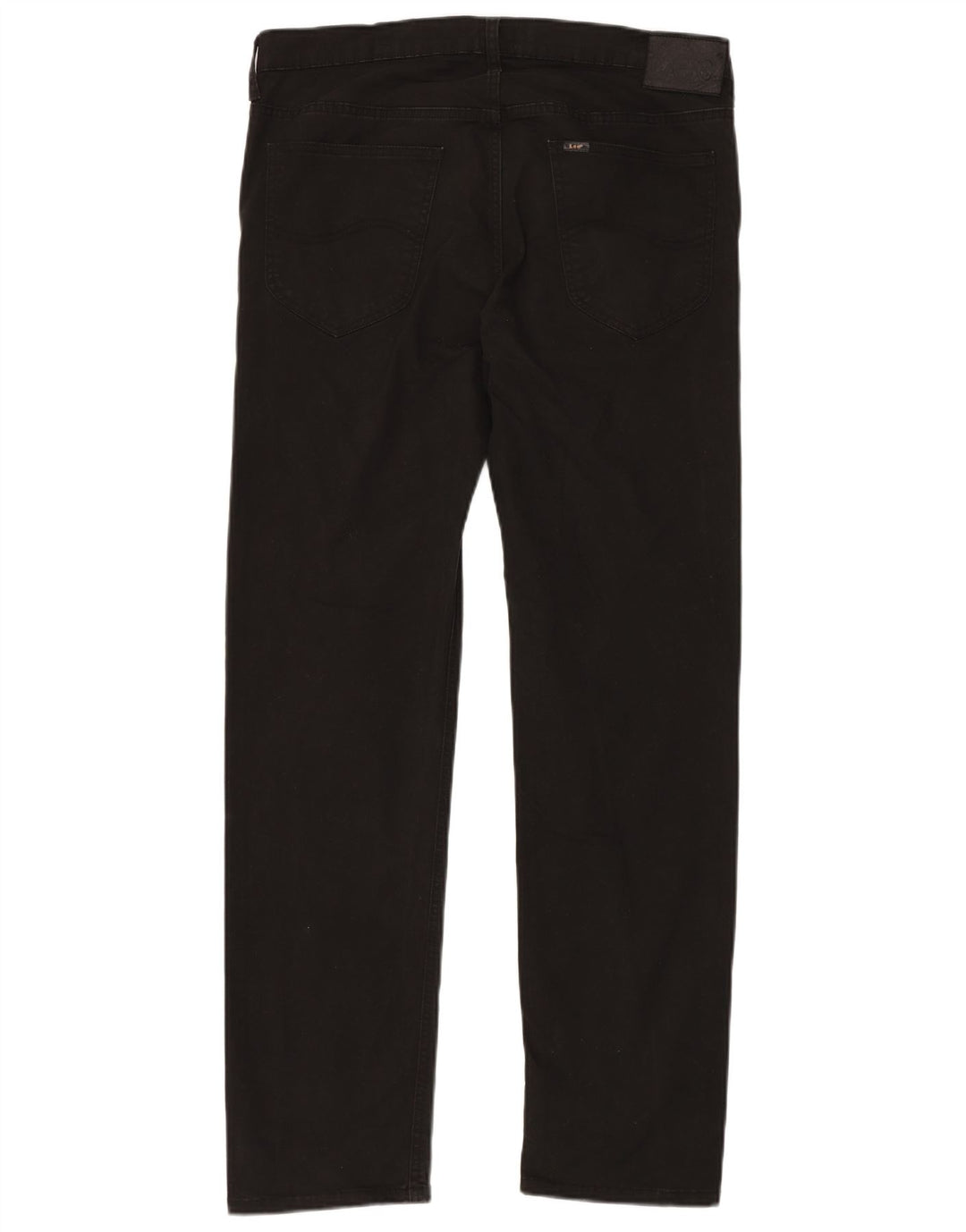 Pantaloni casual drepti LEE Daren Zip Fly pentru bărbați W34 L32 bumbac negru