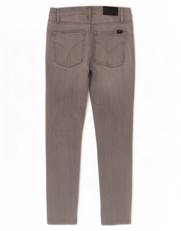 Blugi skinny pentru femei Calvin Klein W26 L27 gri