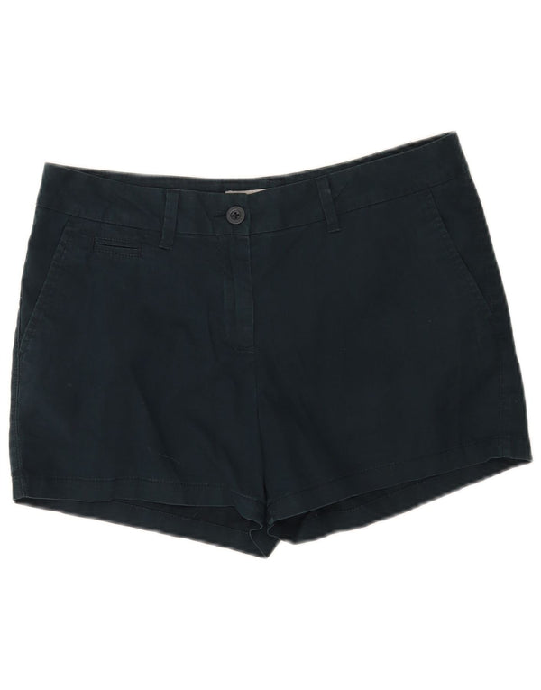 Pantaloni scurti chino pentru femei Marks & Spencer UK 12 Medium W30 Bumbac bleumarin