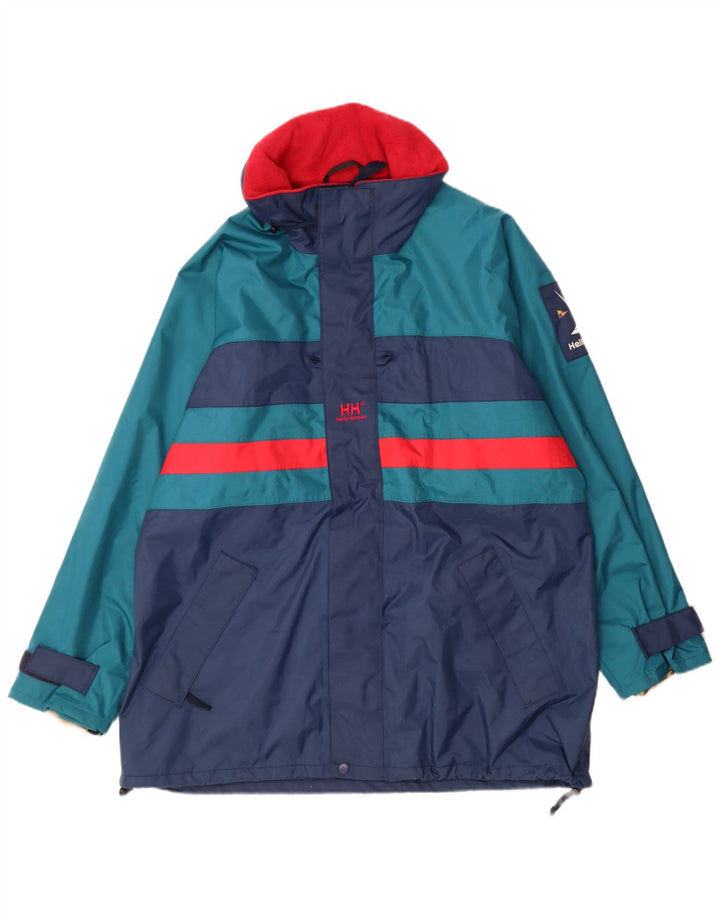Jachetă de ploaie pentru bărbați Helly Hansen UK 40 mare, albastru bleumarin, poliamidă color bloc