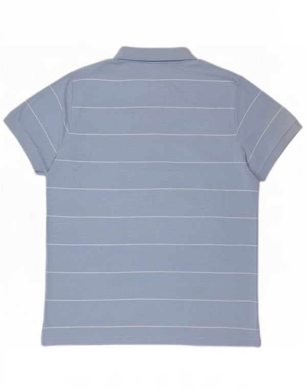 Tricou polo pentru bărbați French Connection 2XL, bumbac cu dungi albastre