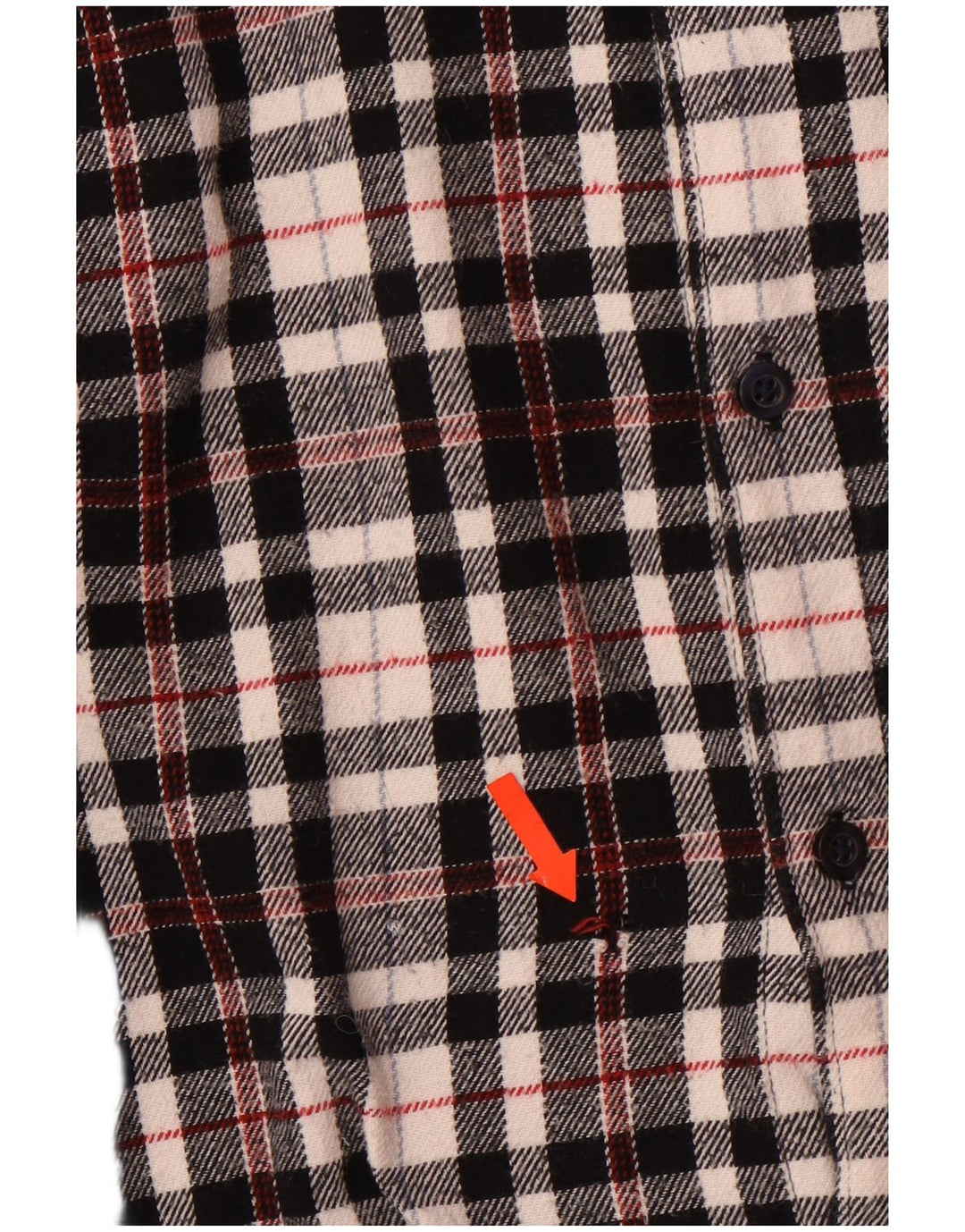 Cămașă Jack Wills pentru bărbați, cu carouri, de flanel, XL, negru, din bumbac