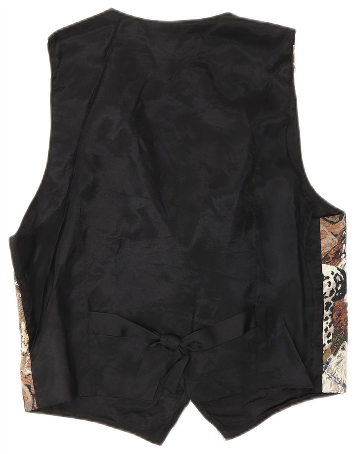 Vestă pentru femei ORVIS UK 14, bumbac cu imprimeu animal, multicolor, mediu