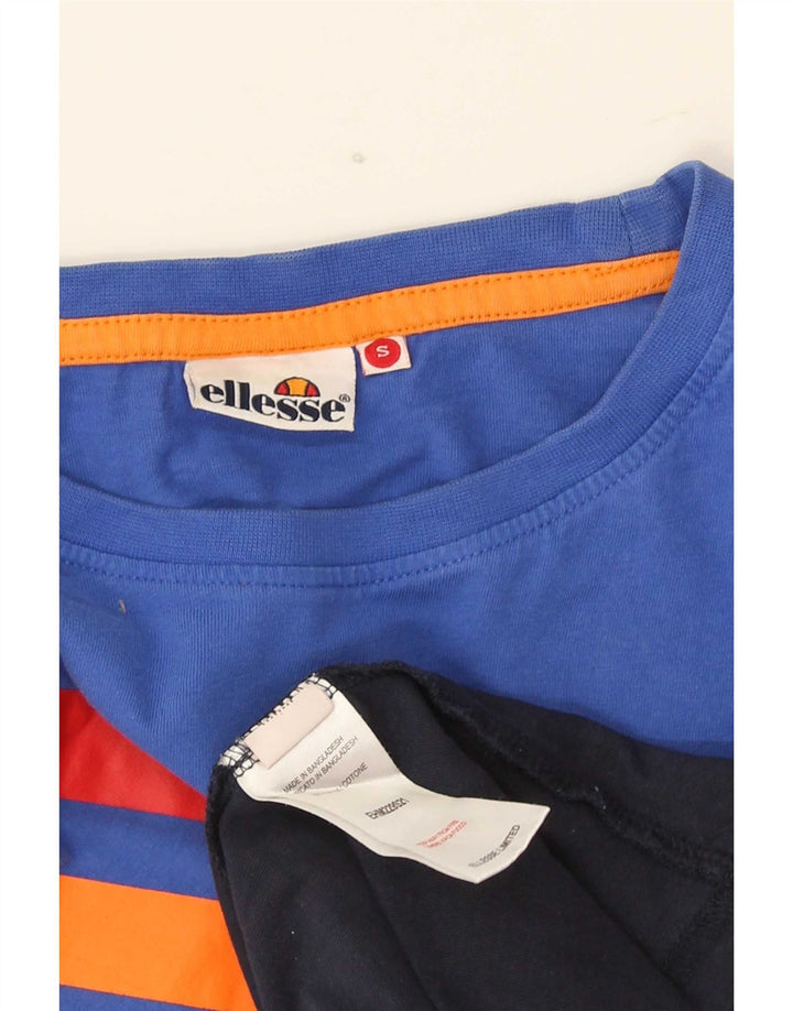 Tricou grafic pentru bărbați Ellesse Top mic, multicolor, din bumbac color-bloc