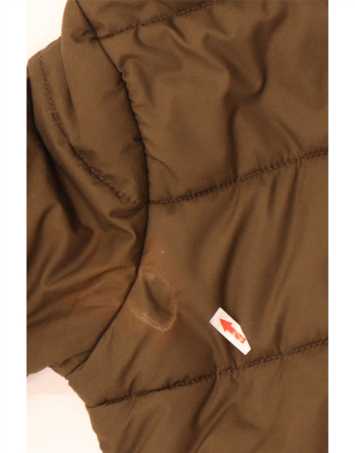 Jachetă căptușită cu glugă Superdry pentru bărbați UK 38 Medium Kaki Poliester