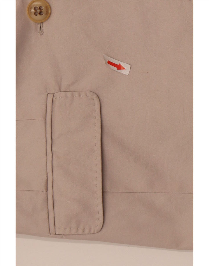 Jachetă pentru femei Tommy Hilfiger cu 2 nasturi, UK 8, bumbac alb catifelat