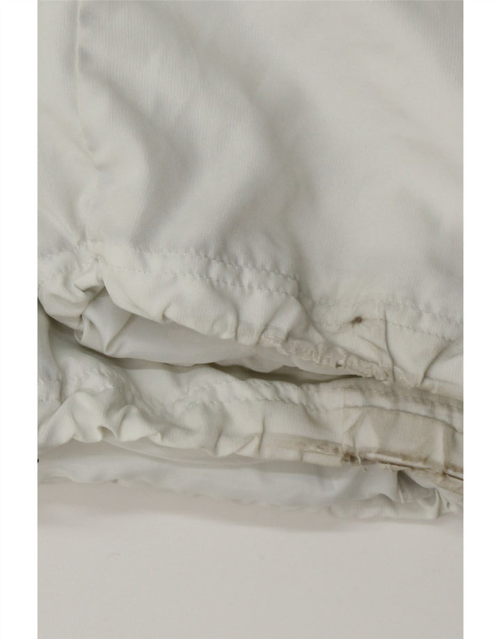 REEBOK Mens Tracksuit Trousers Medium  White Colourblock Polyester Vintage Reebok and Second-Hand Reebok from Messina Hembry 