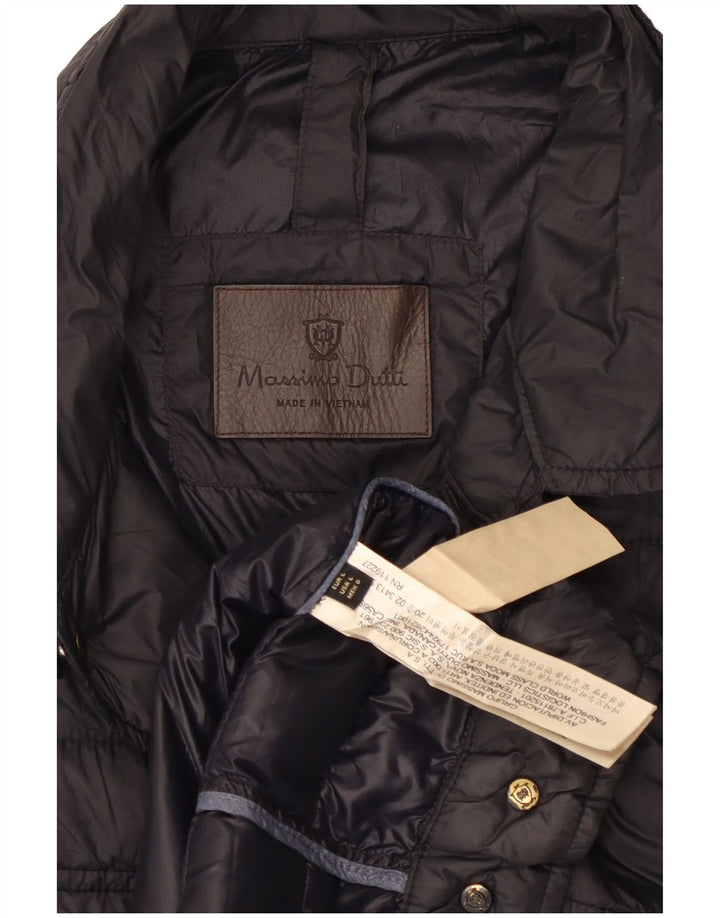 Jachetă căptușită pentru bărbați MASSIMO DUTTI UK 40 Poliester negru mare