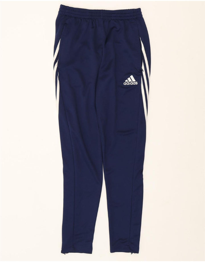 Pantaloni de trening Climalite ADIDAS pentru bărbați, poliester mici, albastru