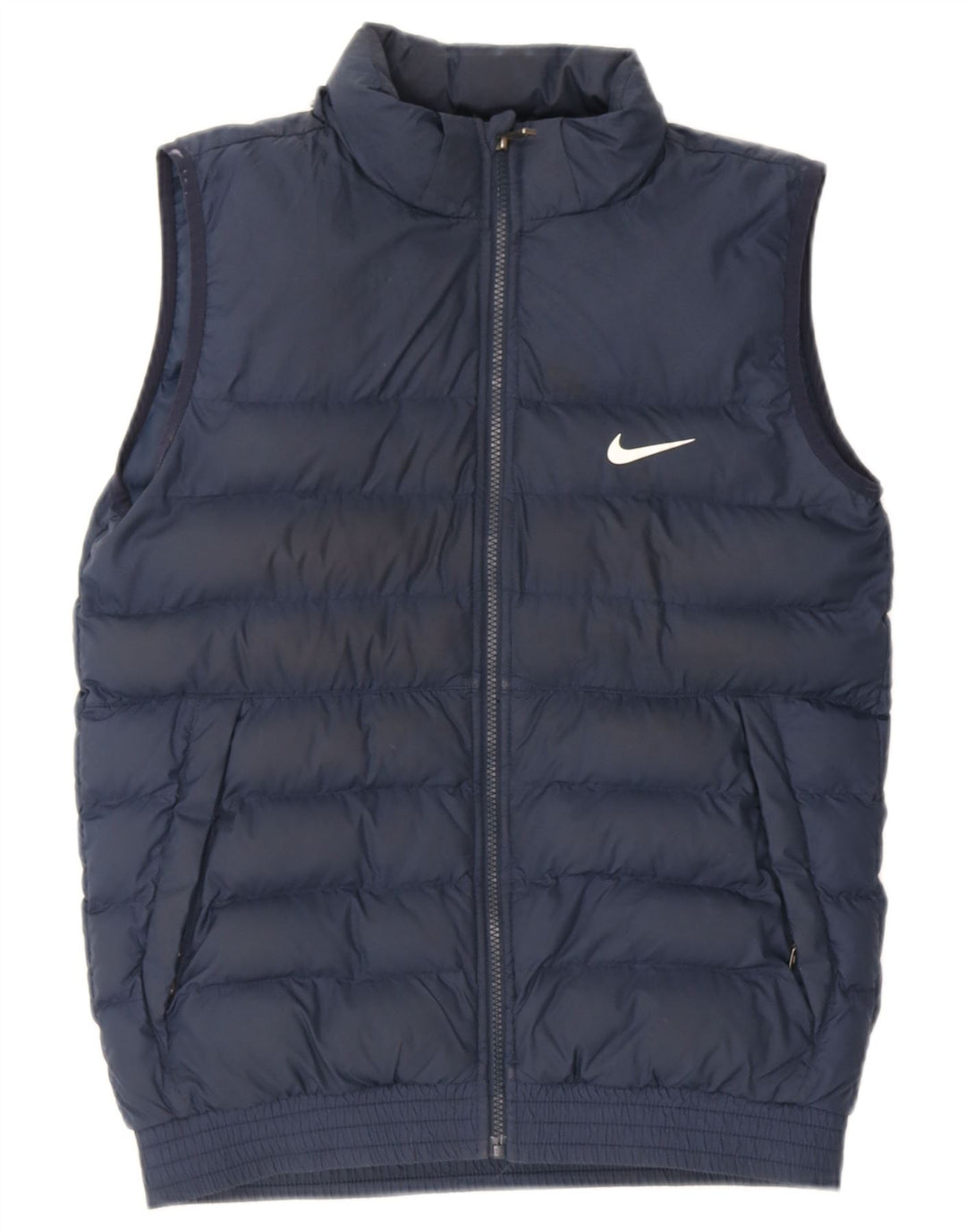 Gilet căptușit pentru băieți Nike 13-14 ani XL Bleumarin Poliester