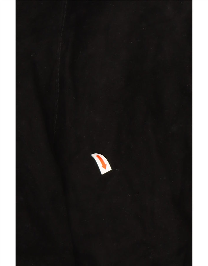 Jachetă de piele intoarsă pentru femei VINTAGE UK 10 Small Black