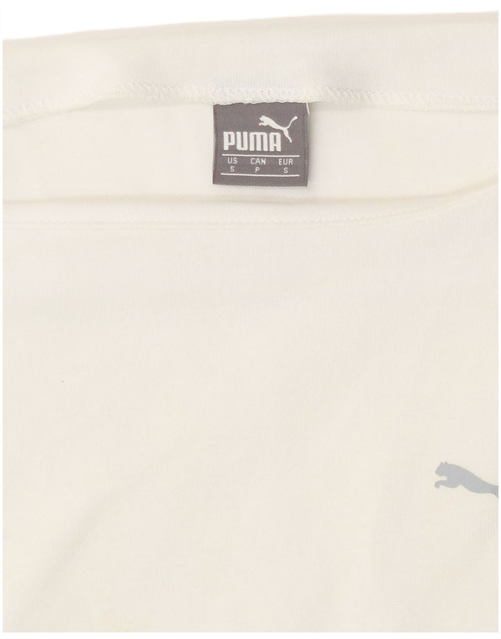 Pulover pentru femei Puma Loose Fit, UK 10, mic, alb