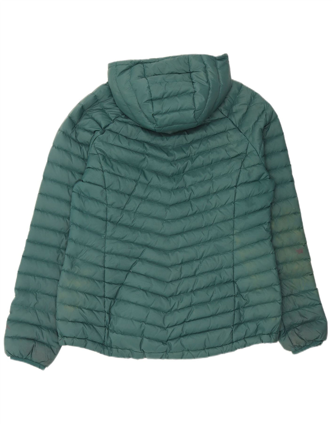 Jachetă căptușită cu glugă pentru femei Mountain Warehouse UK 14, nailon verde mediu